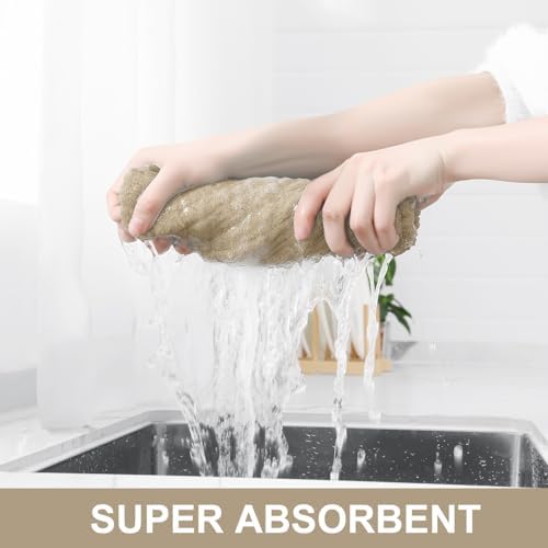Homaxy Large Premium Cotton Kitchen Towels 16"x 28", 8 Pack - Image 3