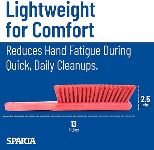 SPARTA Handheld Soft Counter Brush 8 Inch Bristle Span, Countertops, and - Image 4