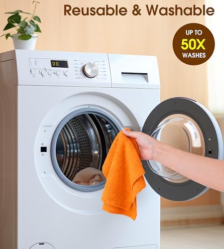 KitchLife Microfiber Cleaning Cloth Roll, 100 Pack - Image 7