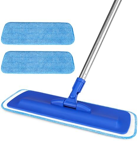 17.5" Professional Microfiber Floor Cleaning Mop, Flat Mop by Unknown