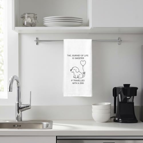 Cute Dog Kitchen Towels Hostess Gift - Image 3