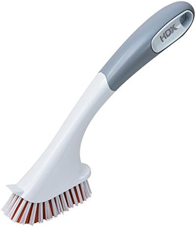 HDX Tile and Grout Cleaning Brush, Poly-fiber Bristles, Plastic Handle by HDX