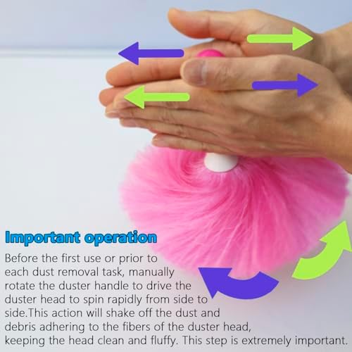 4 Pack 8" Hand Grips Microfiber Washable Duster, Suitable - Image 3