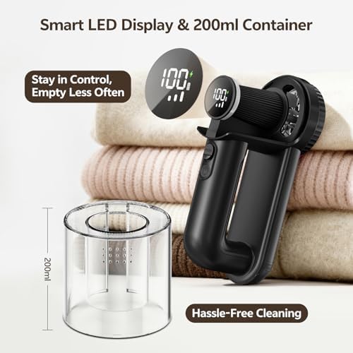 Rechargeable Fabric Shaver, 2-in-1 Lint Remover - Image 5