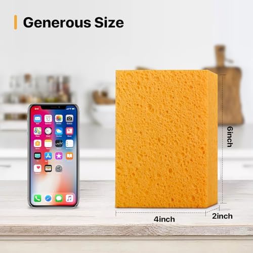 Large Natural Cellulose Sponge, Super Absorbent - Image 2