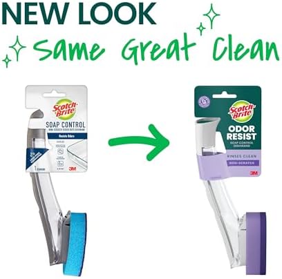Scotch-Brite Non-Scratch Advanced Soap Control Dishwand, Leak-Free Guarantee - Image 2