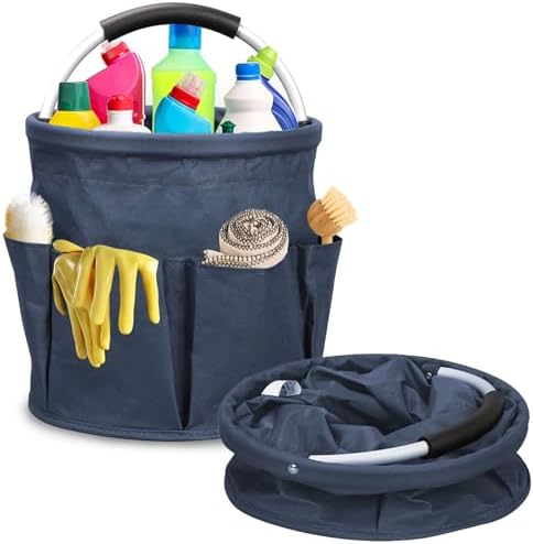 17L Cleaning Caddy for Cleaning Supplies by Ashmacdo