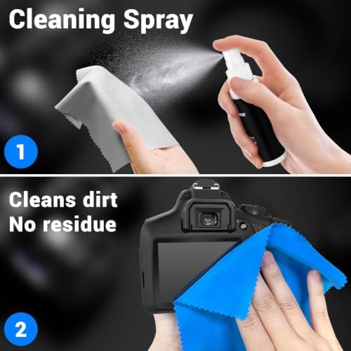 Aispour Camera Lens Cleaning Kit, 10-in-1 Camera Cleaning Kit - Image 3