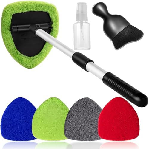 Qydipclin 7pcs Windshield Cleaner Tool Car Interior Window Cleaning Kit - Image 7
