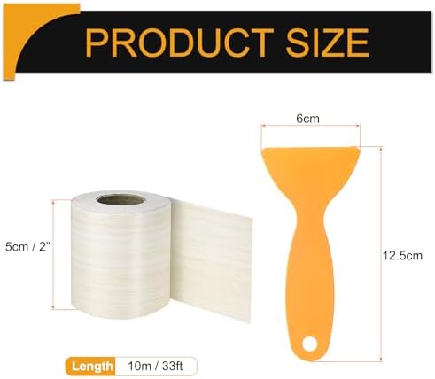HARFINGTON Wood Grain Repair Tape 2" x 33ft Self Adhesive Repair Patch - Image 2