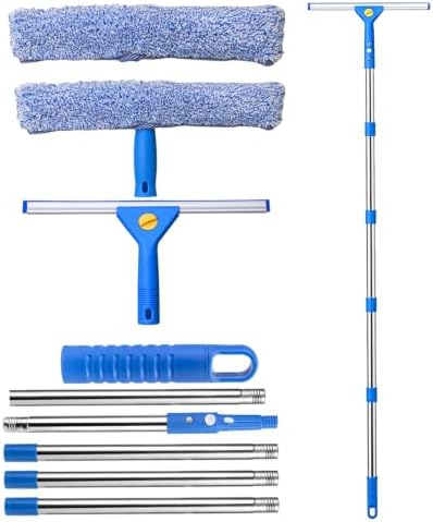 76“Professional Squeegee Window Cleaning Kit by XHAMXE