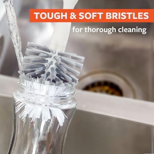 Full Circle Upstanding Bottle Brush, Deep Cleans Water Bottles - Image 4