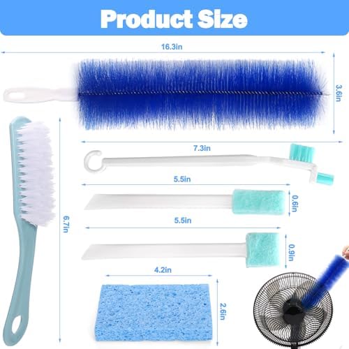 XANGNIER Fan Cleaning Brush Dust Removal Tool Kit - Image 7