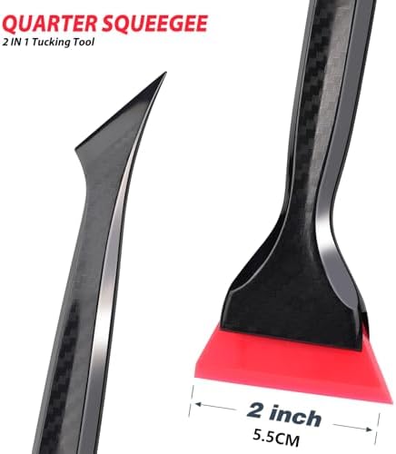 EHDIS Tint Tools Dual Head Window Tint Tucking Tool & Mini Quarter Squeegee - Image 3