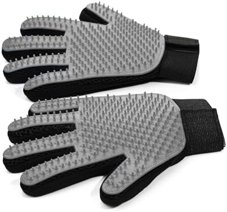 NVNAN Pet Hair Removal Glove for Dogs & Cats by NVNAN