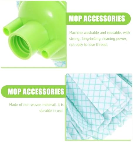 Cabilock 2Pcs Mop Head Replacement | Absorbent | Self Wringing Mop | Mop Refill - Image 6