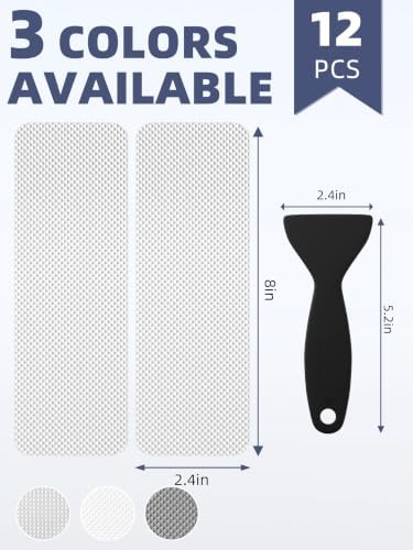 Secopad 12PCS Strip Non Slip Bathtub Stickers - Image 2