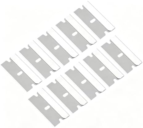 Razor Scraper Tool with 10 Replacement Blades, All‑Stainless‑Steel - Image 3