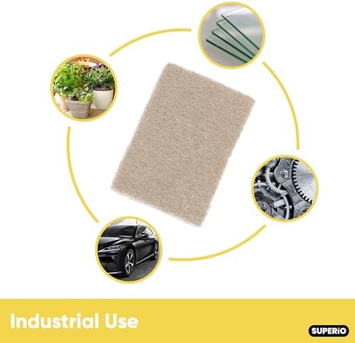 Natural Scouring Pad Non-Scratch Sisal Plant Based Scrubber Cleaning Scrub Pads - Image 7