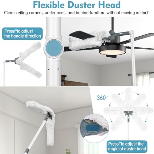Microfiber Ceiling Fan Cleaner Duster - Image 5
