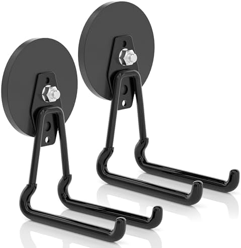 ENUODA Strong Magnetic Hooks Heavy Duty Upgraded Large Magnet Garage Hooks by ENUODA