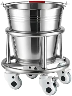 Stainless Steel Kick Bucket by Unknown