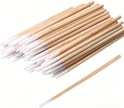 RIKWOG 800pcs Pointed Cotton Swabs, 7cm/2.75in Precision Microblading Cotton by RIKWOG