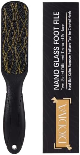 Nano Glass Foot File, Double-Sided Foot Callus Remover by Diodiva