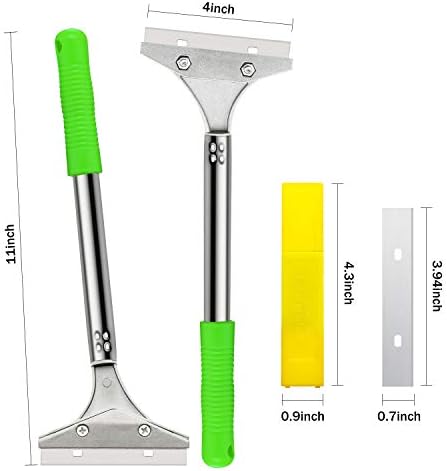 Mudder 4 Inch Razor Blade Scraper Tool Floor Wallpaper Paint - Image 3