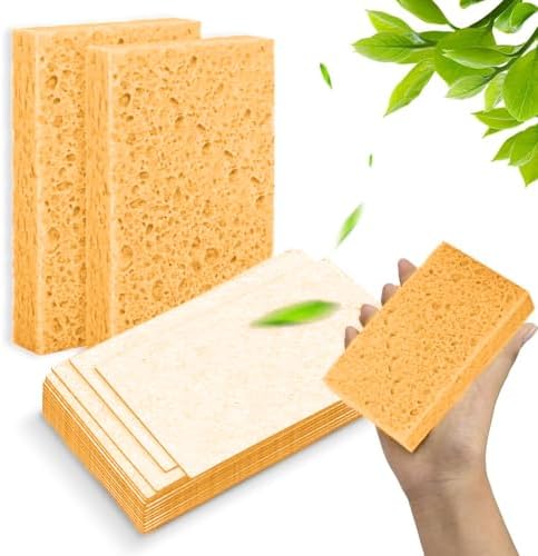 6 - Pack Non-Scratch Scrub Sponges - Sponges - Image 3