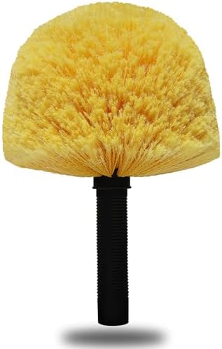 Yellow Twist-On Cobweb Duster Head Brush by Providequalityproducts