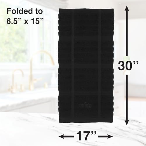 All-Clad Solid Kitchen Towels: Highly Absorbent, Super Soft Long Lasting - Image 3