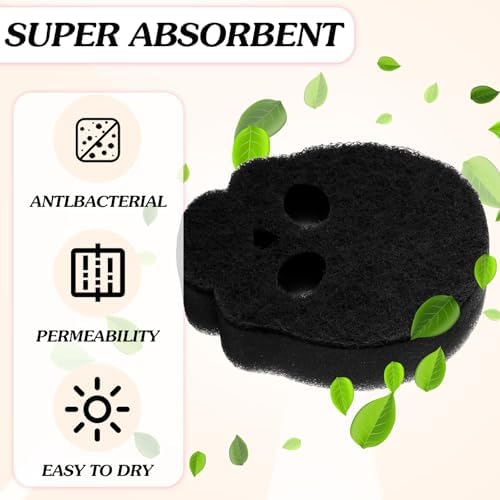 Tioncy 12 Pack Halloween Skull Kitchen Sponges - Image 4