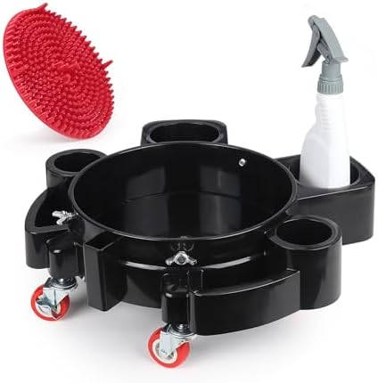 LCGP Bucket Dolly 5 Gallon Car Wash Professional Cleaning Bucket by LCGP