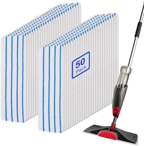 Replacement Disposable Mop Pad for Rubbermaid Reveal Spray Mop by BeiLan
