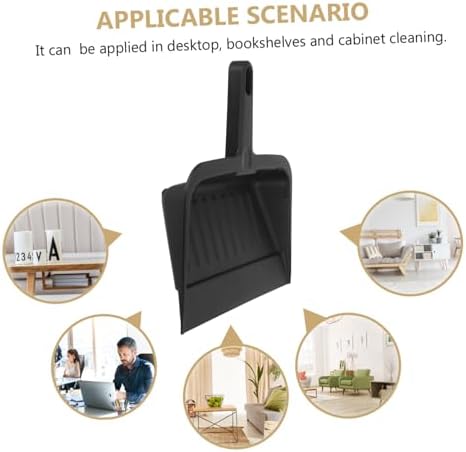 Veemoon Heavy Duty Plastic Dustpan Brush Long-Handled - Image 5