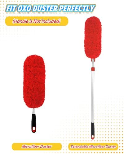 KEEPOW 2Pc Microfiber Duster Refills Compatible - Image 2