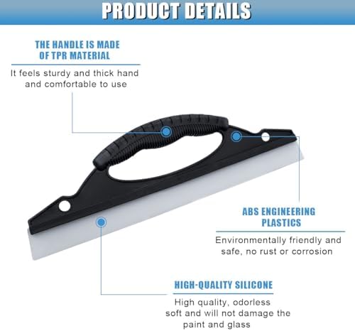 Car Wash Squeegee, 12 Inch Window Squeegees - Image 3