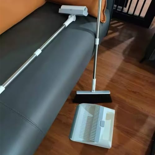 5-in-1 Foldable Cleaning Kit Broom & Dustpan Set - Image 2