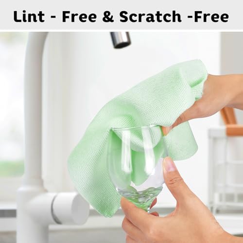 Matthew Microfiber Cleaning Cloth Roll 72Pack Reusable Paper Towels&Washable - Image 6