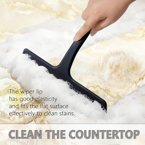 Squeegee Shower with Hook, 11 Inch Silicone Glass Cleaner - Image 4