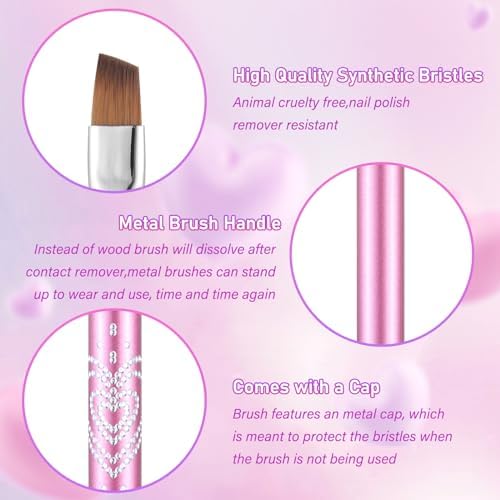 3Pcs Nail Clean Up Brushes, Nail Brushes - Image 6