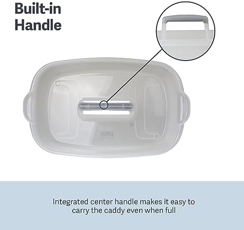 Casabella Plastic Multipurpose Cleaning Storage Caddy - Image 3