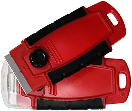 Plastic Razor Blade Scraper Hand Held Window Vinyl Tint Scraper Pack 2 - Image 5