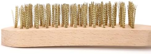 MAXMAN Brass Brush Set, Heavy Duty Rust/Paint Remover - Image 3