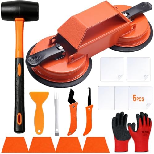 Floor Gap Fixer Tool Double Suction Cup Laminate Flooring Repair Kit by zygc