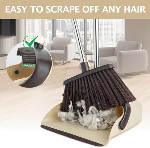 2-Pack Broom and Dustpan Combo Set - Image 4