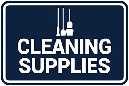 Signs ByLITA Classic Framed Cleaning Supplies Sign by SignsByLITA