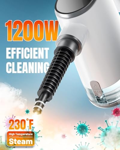 Handheld Steam Cleaner, 15s Fast Heating, Adjustable Steam, 650mL Large Water - Image 3