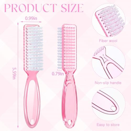 Patelai 15 Pieces Nail Brush Handle Grip - Image 2
